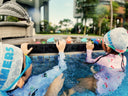Kids Learn to Swim in Condominium - Private Swim Coach